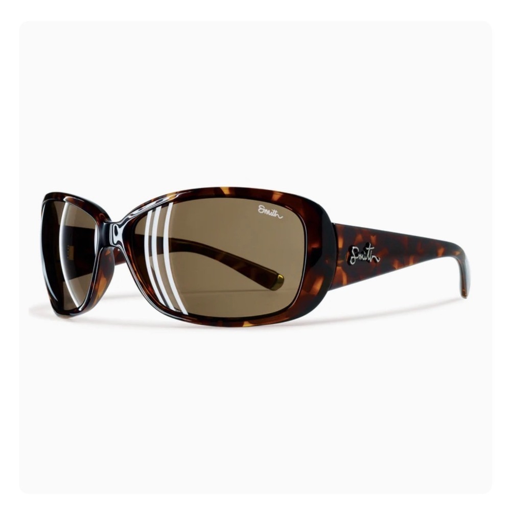 Smith Evolve Shoreline Womens Polarized Sunglasses Tortoise Plastic Frame